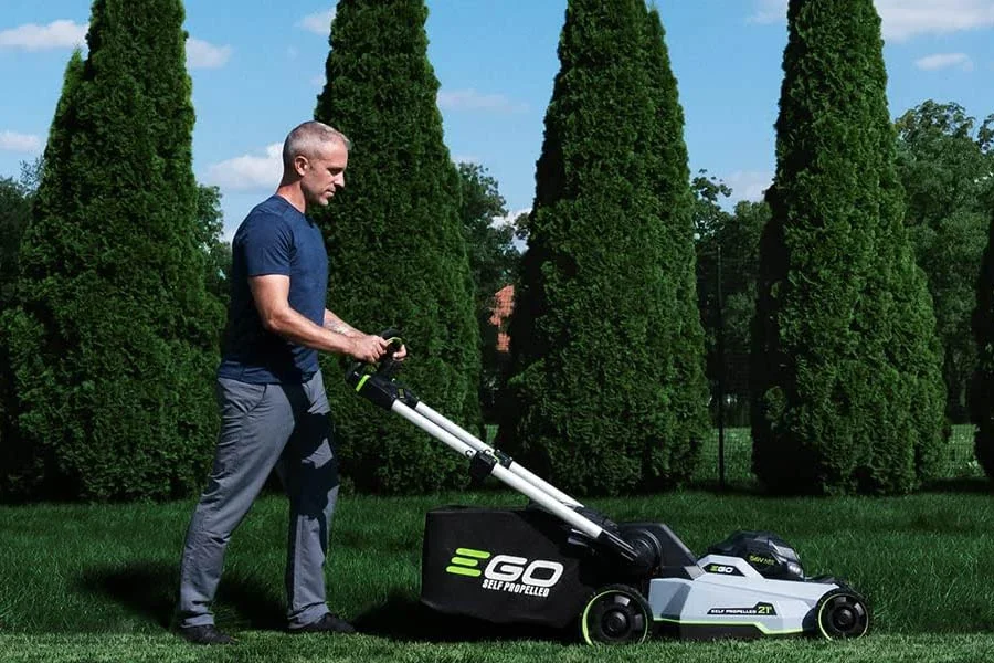 cordless electric mowers